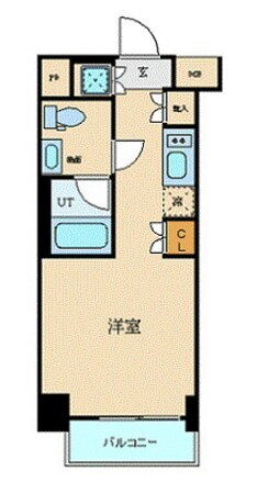 横浜駅 徒歩8分 5階の物件間取画像